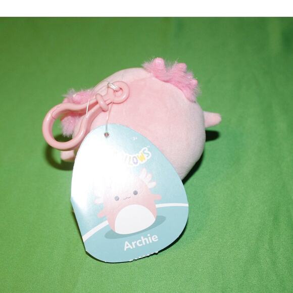 Squishmallows Backpack Clip - ARCHIE - NWT - Picture 5 of 7